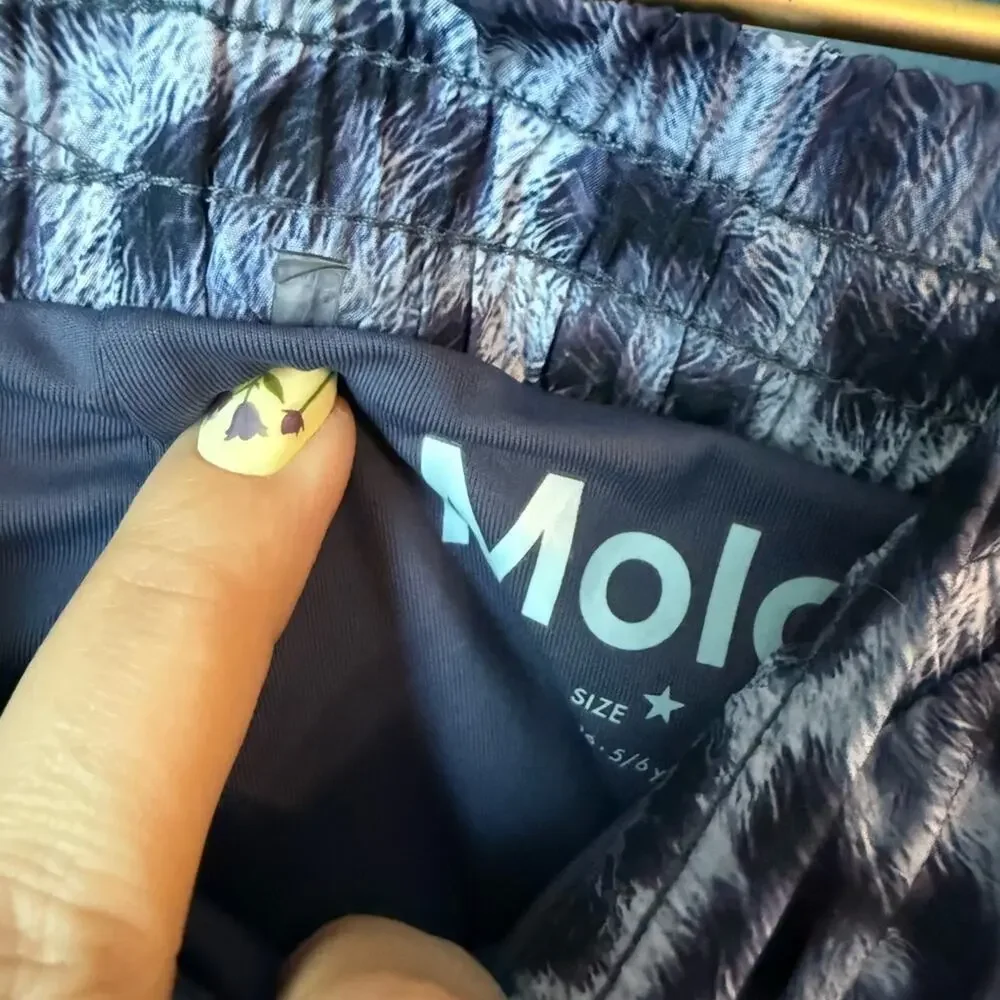 Molo Blue Leopard Print four‎ piece set